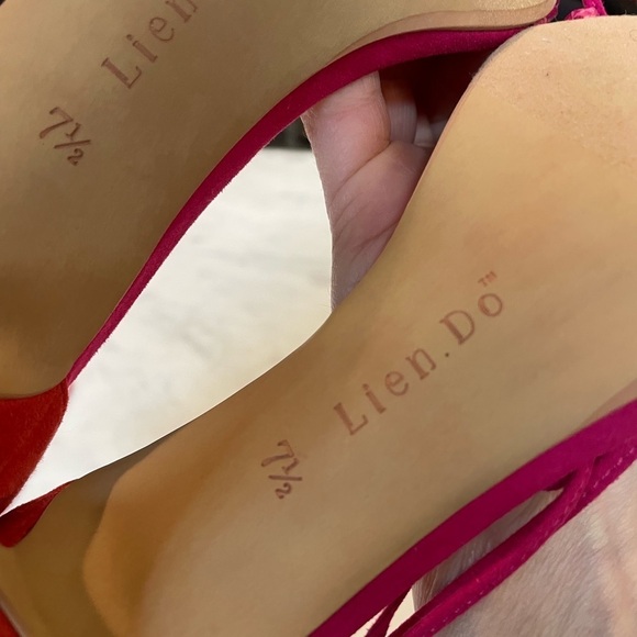 Anthropologie Lien Do Suede Heel Shoes - Picture 10 of 13